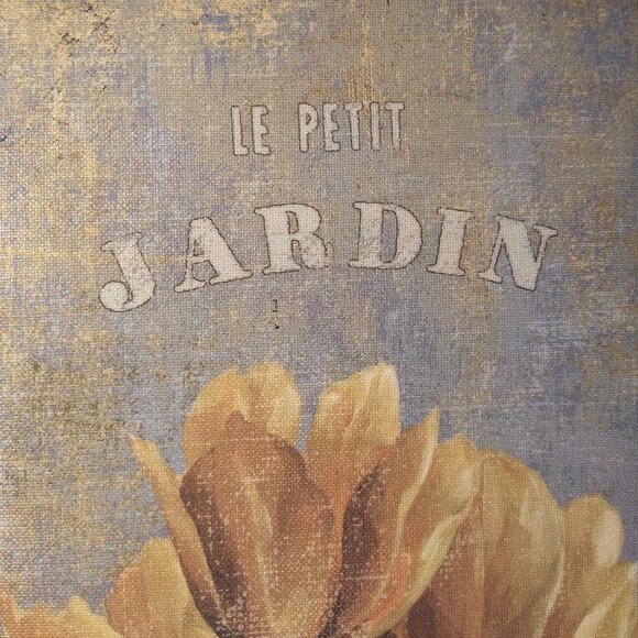 "Le Petite Jardin" Yellow Tulips Canvas Wall Art by Lisa Audit - Picture 7 of 16